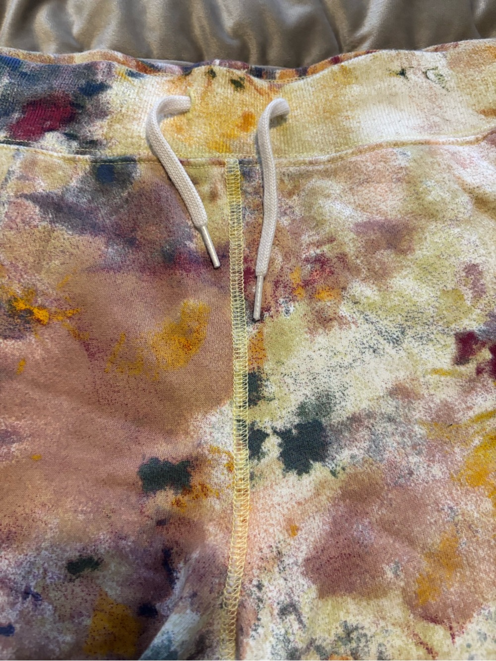 Ralph Lauren Pastel Tie-Dye Terry Athletic Shorts - Picture 2 of 4